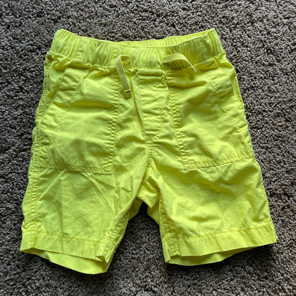 Bright Yellow Gap Boys Shorts - Size S